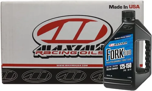 Vista 3 de Maxima Racing Oils 59901/7-2PK - Fluido de horquilla Racing 125/150 7w 1L Botella, paquete de 2