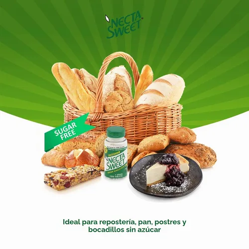 Vista 4 de Necta Sweet Tabletas de sacarina de 1 grano para 1000 tabletas, paquete