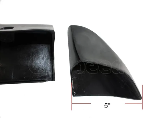 Vista 6 de Compatible/Reemplazo para alerón trasero de puerta, alerón trasero de estilo PU SS, se ajusta a 2007 2008 2009 2010 2011 2012 2013 2014 GMC Sierra
