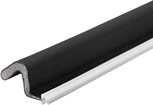 Vista 6 de Burlete de 3 piezas para puertas con corte Q-Lon, se envía recto, no enrollado, juego de sellos de puerta de espuma blanca, 1 x 36 + 2 x 84 Blanco