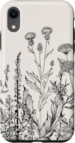 Vista 24 de iPhone 16 Cute Wildflowers Pattern Design Floral Case