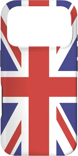 Vista 27 de Union Jack Flag British Classic Style UK Britain - Carcasa para iPhone 17
