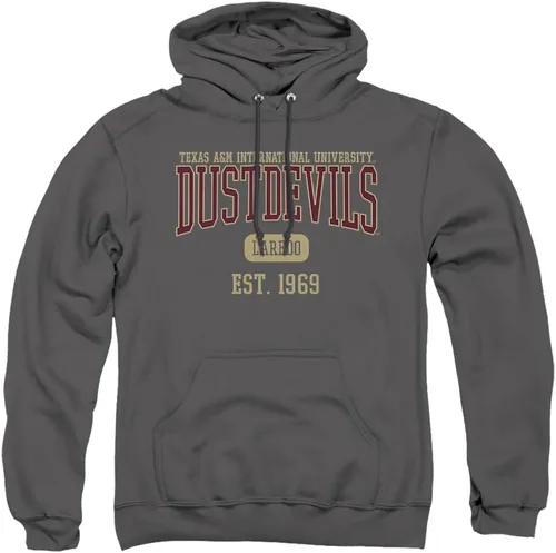 Vista 431 de LOGOVISION Colección de sudaderas con capucha unisex con diseño oficial de Collegiate Est. Date para hombres y mujeres