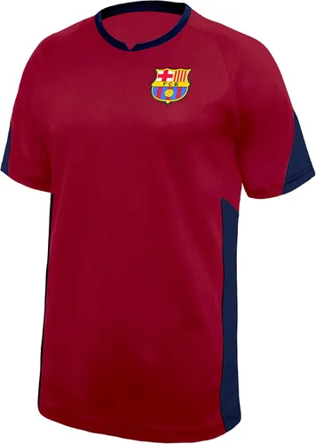 Vista 3 de Icon Sports Officially Licensed FC Barcelona Game Day Shirt 101pf-borgoña