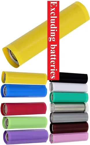 Vista 9 de Othmro Kit de tubos termorretráctiles de batería de 32.8 pies, 2.17 pulgadas, ancho de aplanamiento, aislamiento de PVC, tubo termorretráctil, tubo