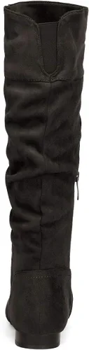 Vista 4 de Dream Pairs - Botas de invierno hasta la rodilla para mujer, para temporada de otoño e invierno, Negro