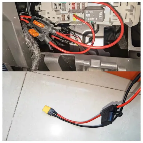 Vista 6 de Portafusibles ATC/ATO, 5 paquetes de portafusibles de hoja automotriz en línea con 24 fusibles estándar para automóvil, 1A, 2A, 3A, 4A, 5A, 7.5A