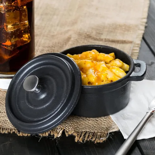 Vista 3 de Cuisiland Horno holandés de hierro fundido 4QT con tapa