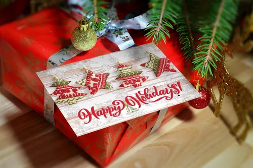 Vista 6 de Stonehouse Collection Tarjetas navideñas rústicas surtidas - 18 tarjetas de Navidad en caja y sobres