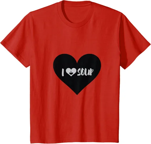 Vista 46 de I Love Soup - Camiseta de regalo con forma de corazón, Blanco, S Asfalto