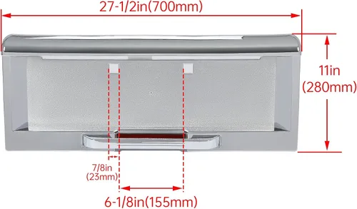 Vista 2 de KUAFU Marco de matrícula trasero compatible con Hummer H2 2003-2005, cubierta de bisel, moldura de plástico ABS cromado, juego de 3 piezas