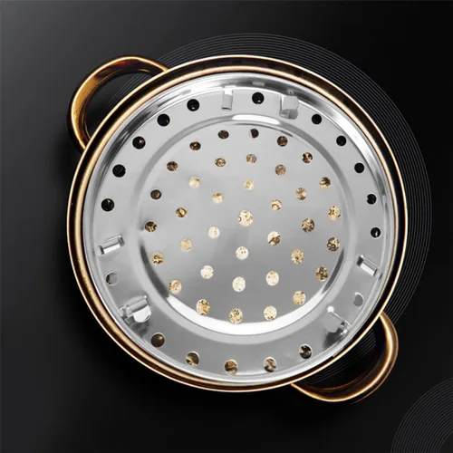 Vista 4 de 2pcs Stainless Steel Steaming Rack with Removable Three Legs