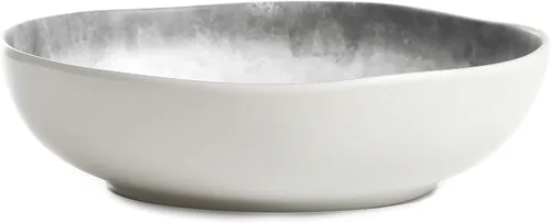 Vista 7 de [Usado] Gibson Home Granite Organic Round Melamina Juego de vajilla para cuatro personas (16 unidades), mármol