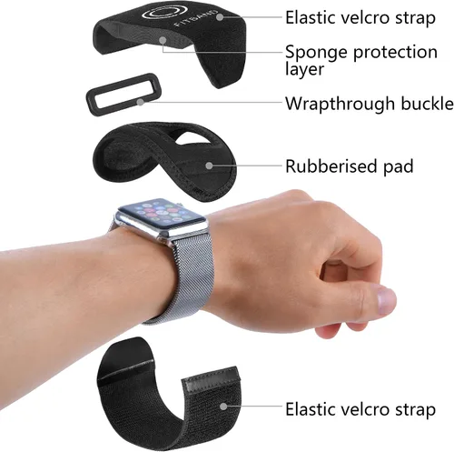 Vista 5 de Smartwatch - Funda protectora universal a prueba de golpes, a prueba de polvo, resistente a la intemperie, para Apple