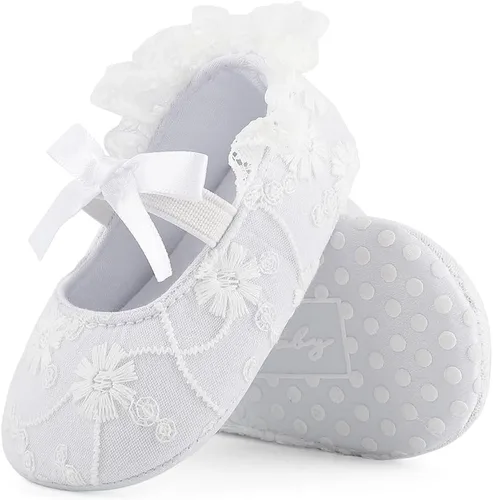 Vista 5 de Zapatillas Estamico de deporte, diseño de lazo con suela suave, para bebé