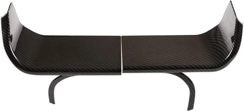 Vista 6 de Cubierta decorativa para tablero de instrumentos de automóvil ABS para Land Rover Defender 110 2020 (estilo de fibra de carbono)