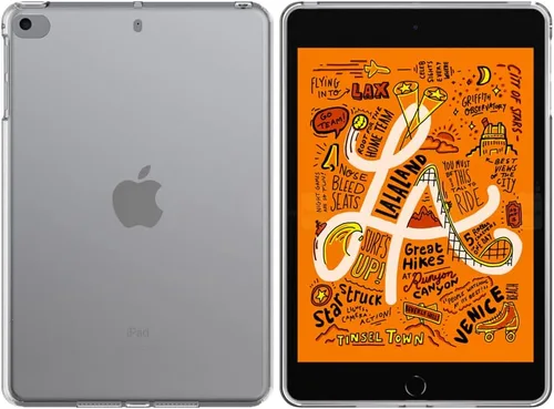 Vista 2 de Puxicu Funda para iPad mini 5 / Mini 4 / Mini 3 / Mini 2 / Mini 1, diseño delgado y suave TPU funda protectora para iPad mini 7.9 pulgadas tablet
