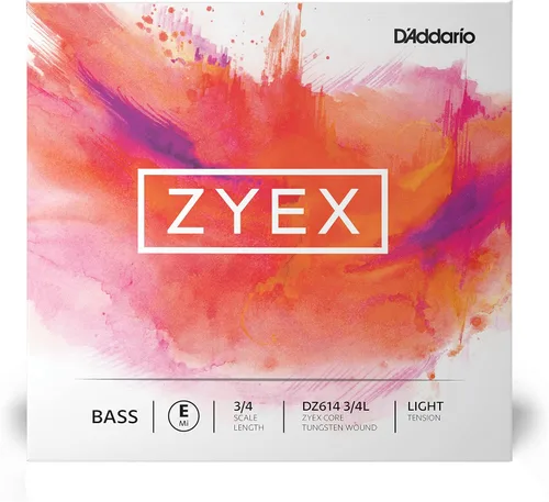 Vista 9 de D'Addario Zyex Bass E-String, escala 4/4, tensión media