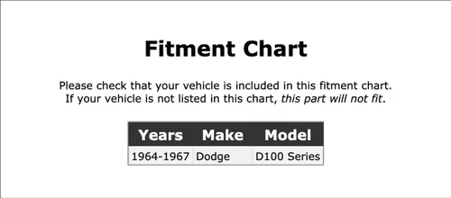 Vista 2 de Limpiaparabrisas delantero compatible con Dodge D100 Series 1964 1965 1966 1967 PC-59028