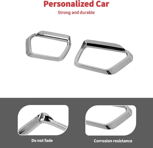 Vista 7 de Linskip Protector de lluvia para espejo lateral compatible con Ford F150 2021 2022 2023 2024, espejo retrovisor para cejas de lluvia para Ford F-150