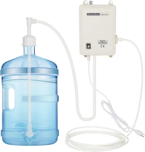 Vista 6 de LIYUAN Sistema de bomba dispensador de agua embotellada, bomba de jarra de agua de 5 galones, dispensador de agua eléctrico de 5 galones