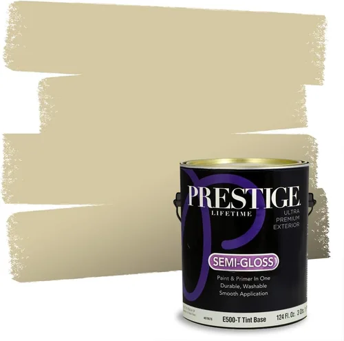 Vista 27 de PRESTIGE Pintura exterior e imprimación en uno, Apalaches, plano, 1 galón