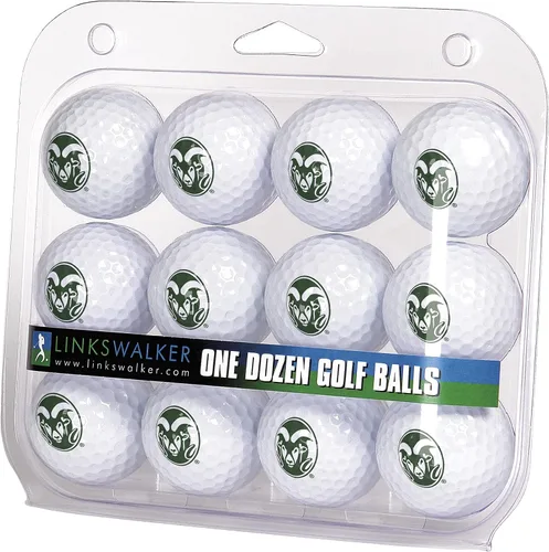 Vista 76 de LinksWalker Bolas de golf universitarias 12 bolas de regalo, tamaño reglamentario, bolas de 2 piezas