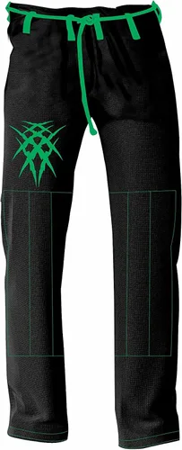 Vista 5 de JAGUAR PRO GEAR Classic Series Jiu Jitsu brasileño, unisex para niños y adultos, kimono Gi uniforme ligero con cinturón blanco