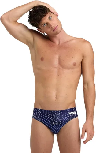Vista 8 de Arena Performance Kikko Pro - Traje de baño para hombre, resistente al cloro, MaxLife Athletic Practice Negro/Negro Multi