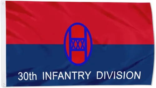 Vista 16 de Fyon Bandera militar de la 34ª división de infantería del ejército de 3 x 5 pies con 2 ojales de latón