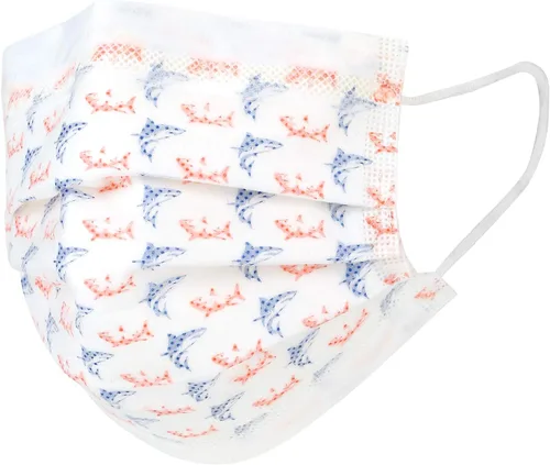 Vista 9 de Mascarilla desechable para niños de un solo uso (paquete de 50)