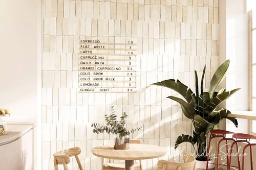 Vista 4 de Tablero de letras de madera - Tablero de mensajes intercambiable grande con letras, números y menú de café Bar Salon Lista de precios