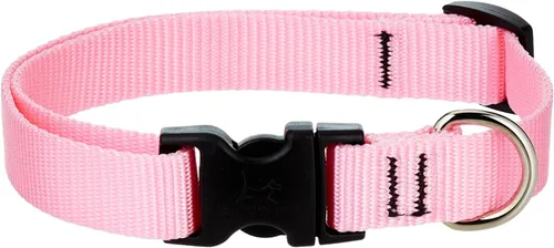 Vista 3 de Collar para perros, ajustable para perros pequeños a grandes. 3/4 de pulgada. De LupinePet, Azul