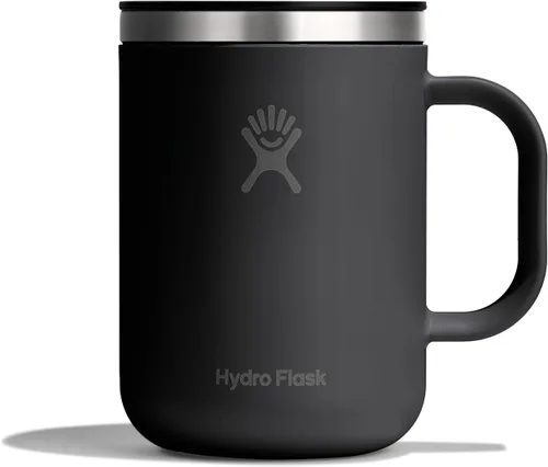 Vista 21 de Hydro Flask - Juego de regalo de taza de café; con aislamiento térmico, de acero inoxidable, antiderrame, a prueba de fugas; 12 onzas, color negro