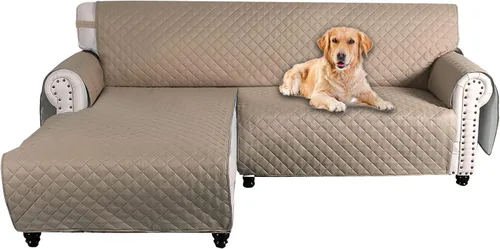 Vista 43 de MIFXIN Funda reversible para sofá, impermeable, antideslizante, lavable, con correa elástica, protector de muebles para mascotas, perros y niños