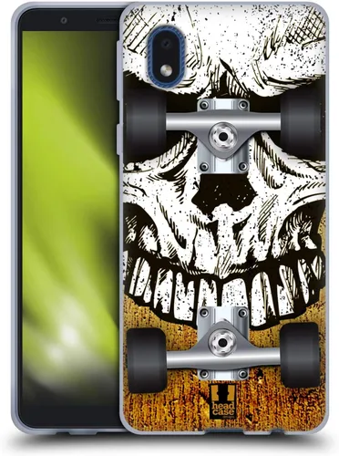 Vista 8 de Head Case Designs Flight Skateboards - Funda de gel suave compatible con Samsung Galaxy A01 Core (2020)