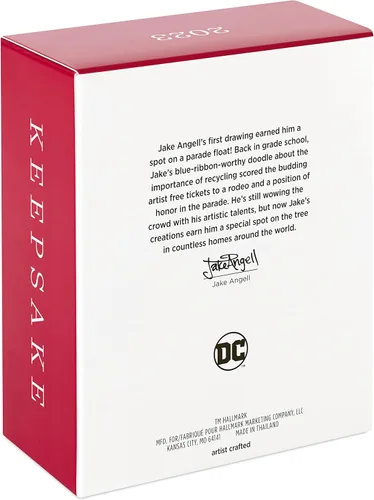 Vista 4 de Hallmark Keepsake Adorno navideño 2023, Ornamento de DC The Flash, Regalos de superhéroes