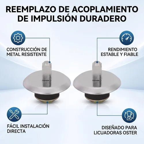 Vista 6 de Kit de pasador de perno eslingor, 2 piezas de accesorios de repuesto compatibles con Oster Osterizer Blender Blender Accesorios de cocina