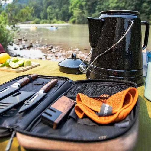 Vista 5 de GSI Outdoors 90022 - Paño de limpieza grande y reutilizable de dos caras