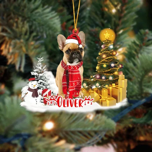 Vista 83 de NAZENTI Adorno personalizado de gato abisinio con árbol de pino, adorno de Navidad personalizado para perros amantes de las mascotas, colgante
