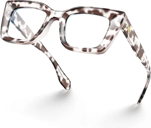 Vista 11 de VISOONE Cat Eye Blue Light Blocking Glasses TR90 Anti-glare Women Calida
