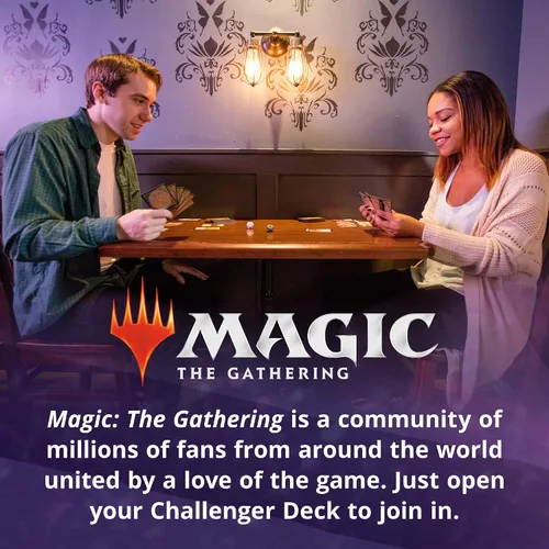 Vista 7 de Baraja Final Adventure Magic: The Gathering Challenger Deck 2020 Listo para torneos 75 cartas + fichas