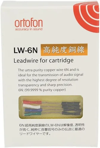 Vista 2 de Ortofon Cable de plomo LW-6N para DJ catridge de plato giratorio