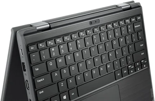 Vista 3 de Lenovo 300e - Netbook con pantalla táctil de 11.6", Windows 11, Intel Quad-Core N5030, 8 GB de RAM, SSD de 128 GB, negro (renovado)