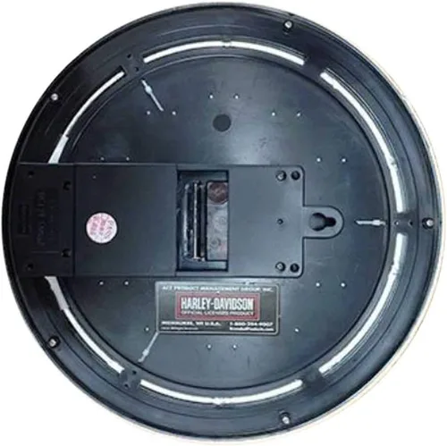 Vista 3 de Reloj de neón esencial para bares y estantes de Harley-Davidson