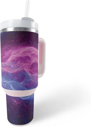 Vista 7 de MightySkins Skin - Vaso de vinilo compatible con Stanley The Quencher H2.0 FlowState de 40 onzas, Rasta León, protectora, duradera y única, fácil