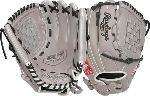 Vista 13 de Rawlings Guantes de sóftbol R9 Fastpitch Tamaños 11.5 a 13 pulgadas Múltiples estilos
