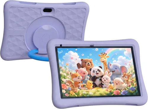 Vista 10 de ZZB Tableta para niños de 10 pulgadas, Android 15.0, 8 GB (3+5 extendidos) RAM 32 GB ROM (expandible a 1 TB) Cámara dual de 6000 mAh precargada
