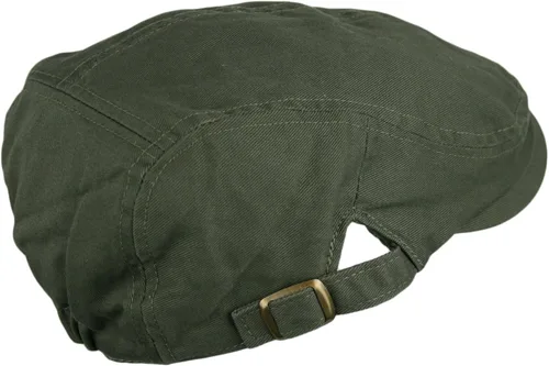 Vista 4 de Gorra de algodón plana estilo Ivy Gatsby Newsboy sombrero de caza para hombre
