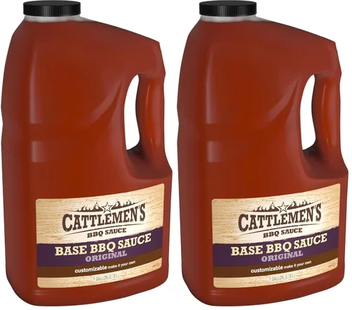 Vista 10 de Cattlemen's Base original para barbacoa, 1 galón – Contenedor de un galón Base de salsa de barbacoa personalizable para chefs, ideal para costillas